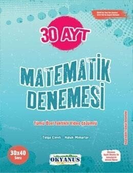 Okyanus Yayınları AYT Matematik 30 Deneme MV6556