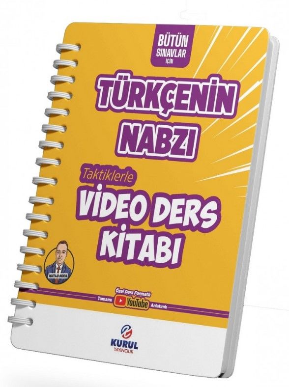 Kurul Yayınları Tüm Sınavlar İçin Türkçenin Nabzı Taktiklerle Video Ders Kitabı