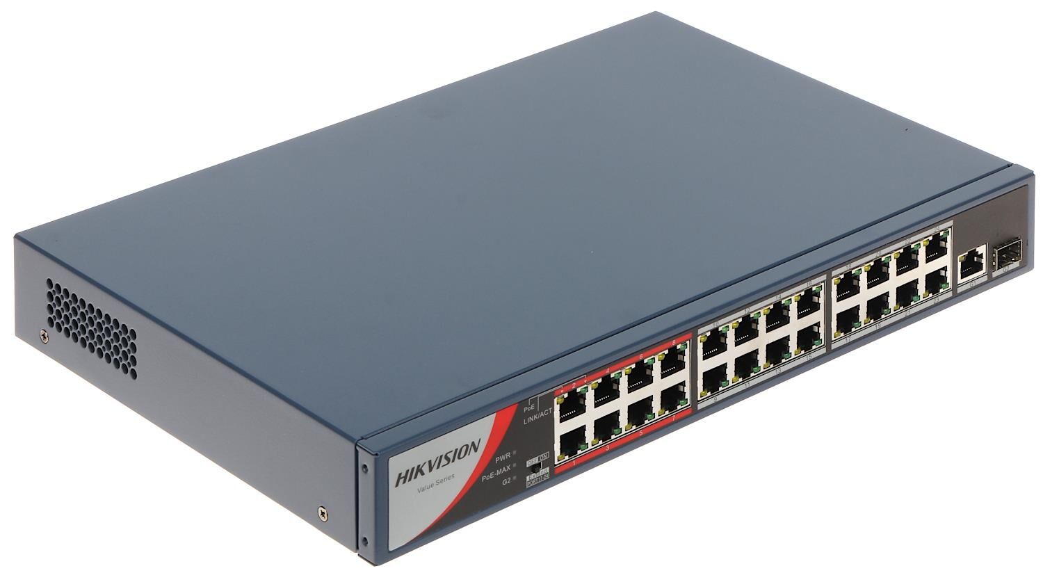 Hikvision DS-3E0326P E/M(B) 10/100 24 Port (230w)Poe Switch Fiyatı