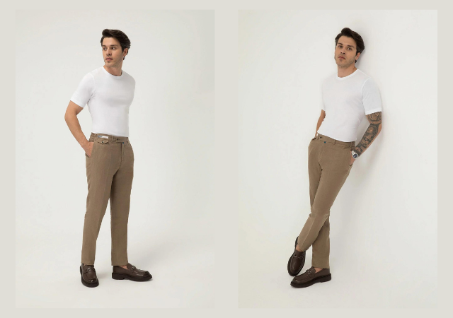 How to Combine Men's Linen Trousers Models?