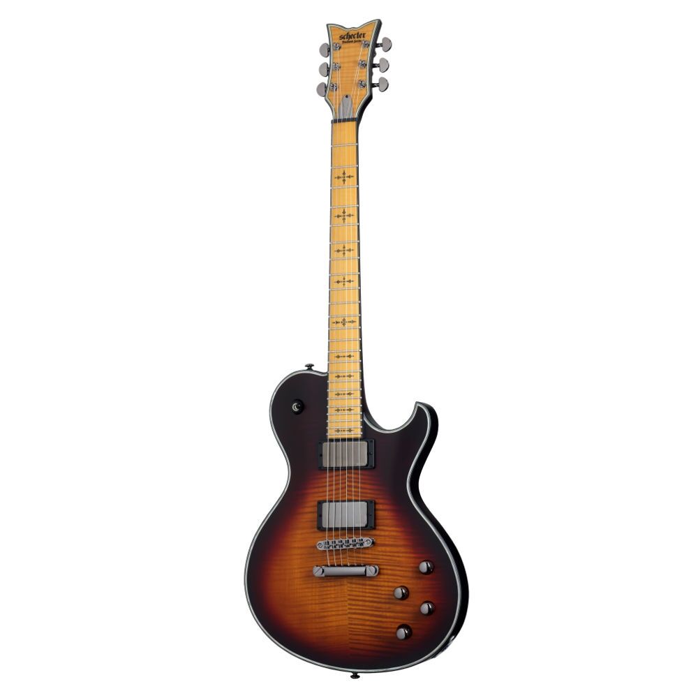 Schecter Hellraiser Extreme Solo 6 M Elektro Gitar Satin Sunburst