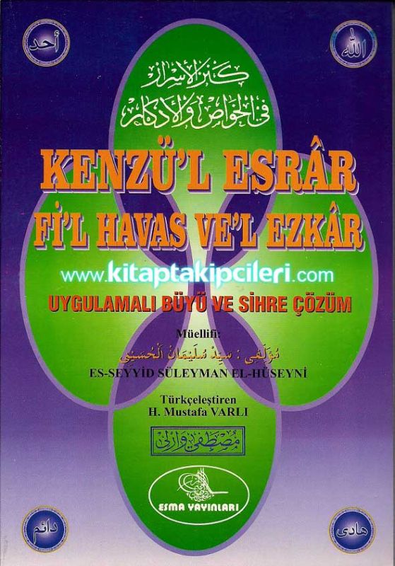 Kenzul Esrar Fil Havas Vel Ezkar Uygulamali Buyu Ve Sihre Cozum Mustafa Varli Kenzu L Esrar Fi L Havas Ve L Ezkar Uygulamali Buyu Ve Sihre Cozum Yazar Es Seyyid Suleyman El Huseyni Hazirlayan