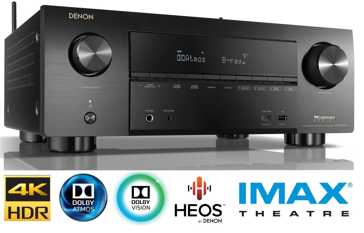 DENON AVRX6500H 11.2 AVR Dolby ATMOS 4K Amfi