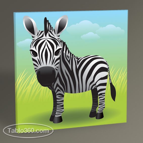 Yavru Zebra Tablo