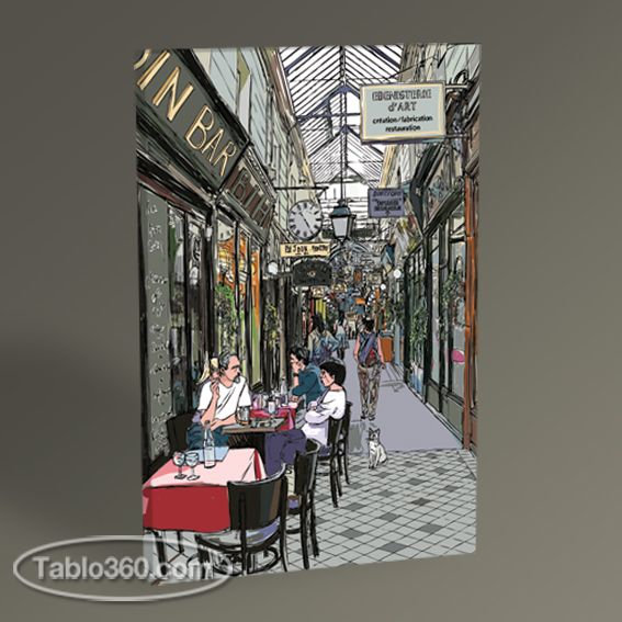A Passage In Paris Tablo