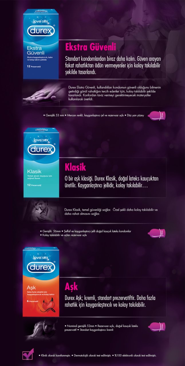 Durex Aşk 6'lı Prezervatif