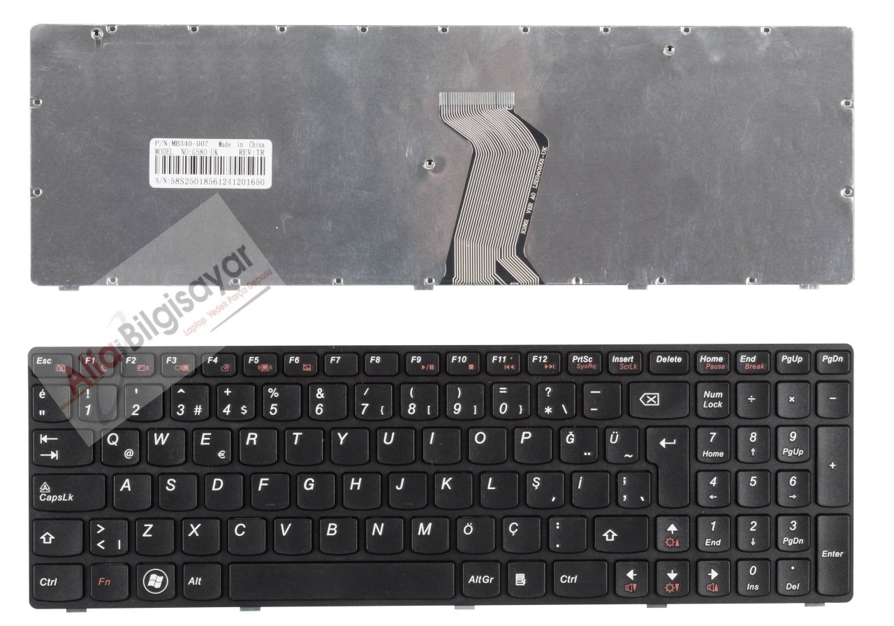 Lenovo B570 B570e B570e2 B575e B575 V570 V570c V575 Z570 Z575 Klavye Tus Takimi Lenovo Lenovo Alfa Bilgisayar Ankara Laptop Yedek Parca Laptop Parca Laptop Lcd Panel
