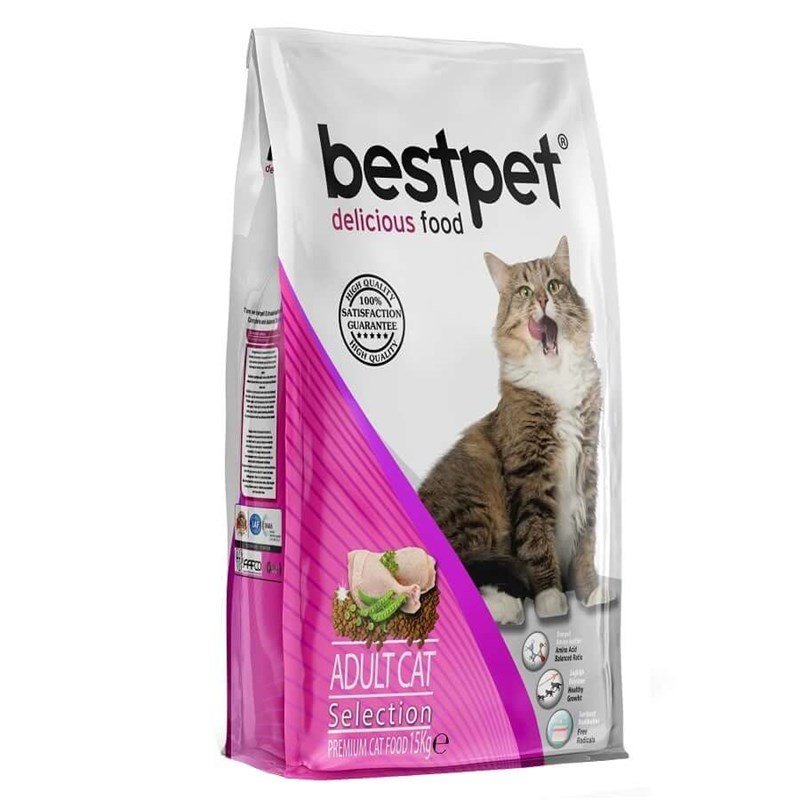 Bestpet Selection Tavuklu Yetişkin Kedi Maması 15 kg Yetişkin Kedi