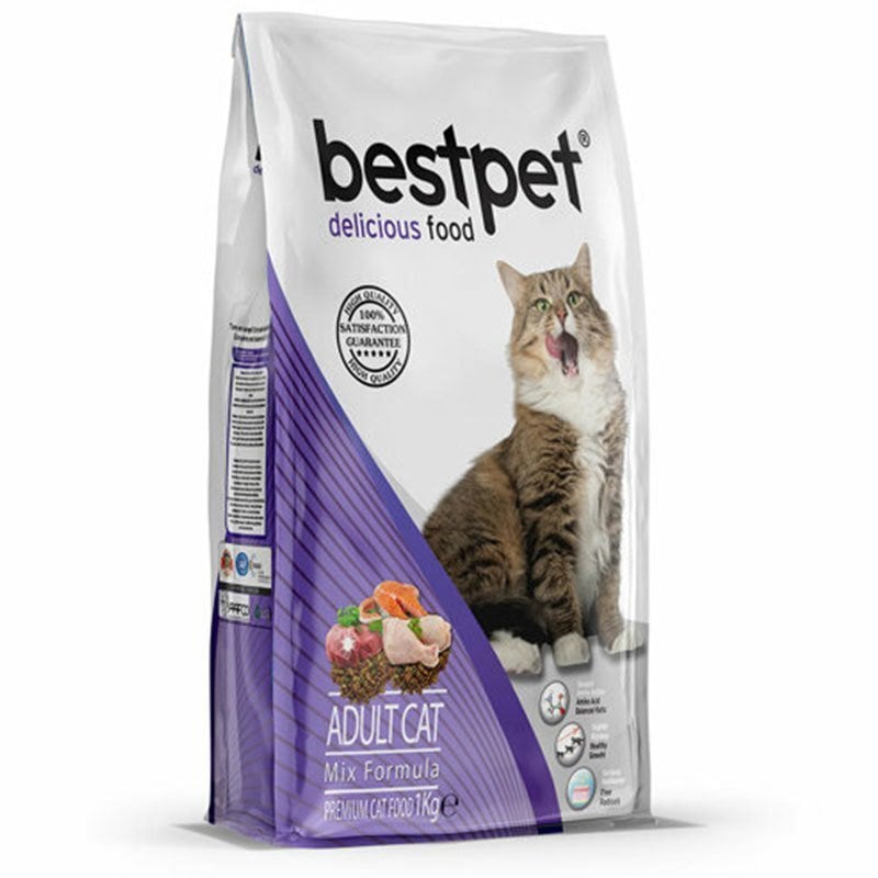 Bestpet Mix Karışık Etli Yetişkin Kedi Maması 1 kg