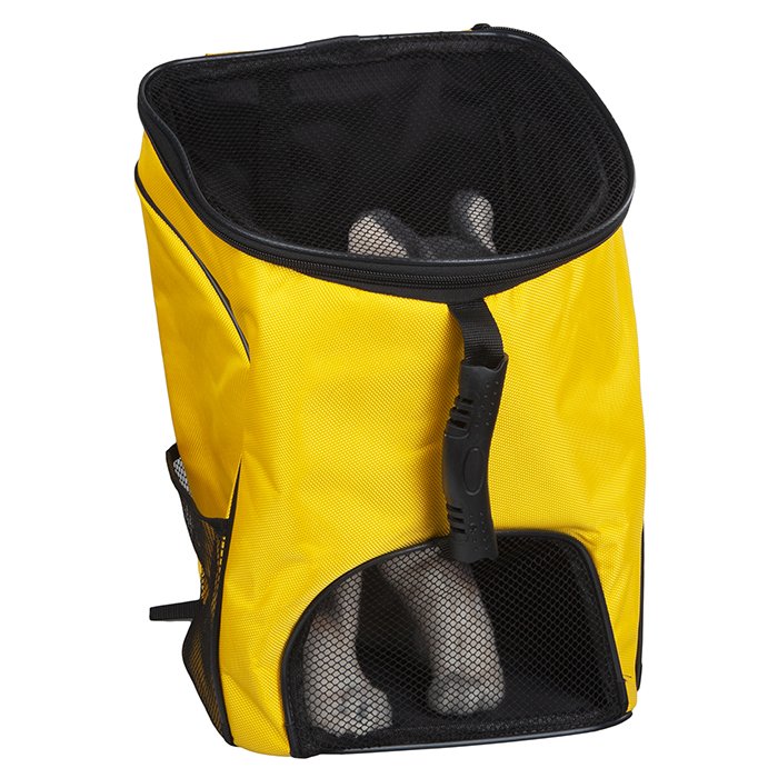 Oripet Sarı Sırt veya El Kedi ve Köpek Taşıma Çantası 42 x 26 x 26 cm