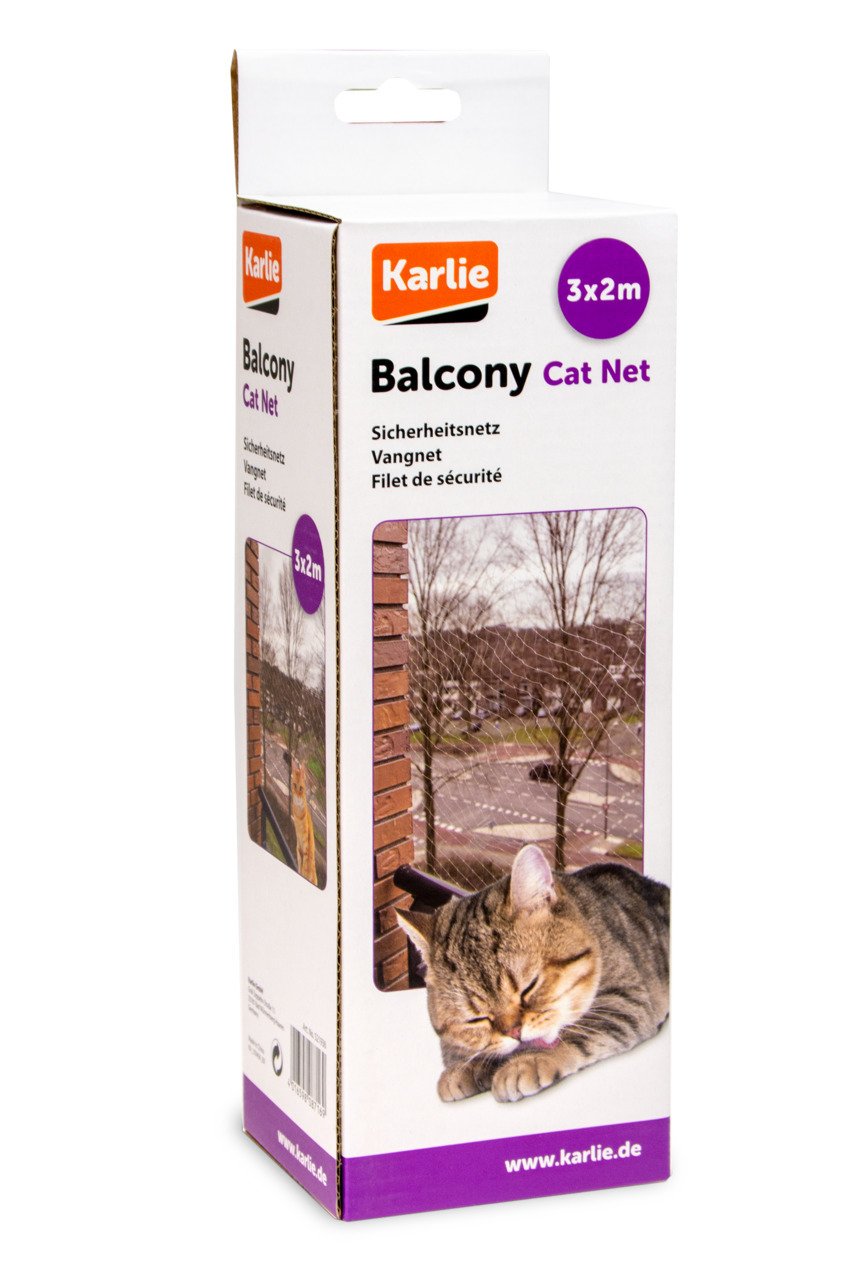 Karlie Kedi Balkon Ağı 3 m x 2 m
