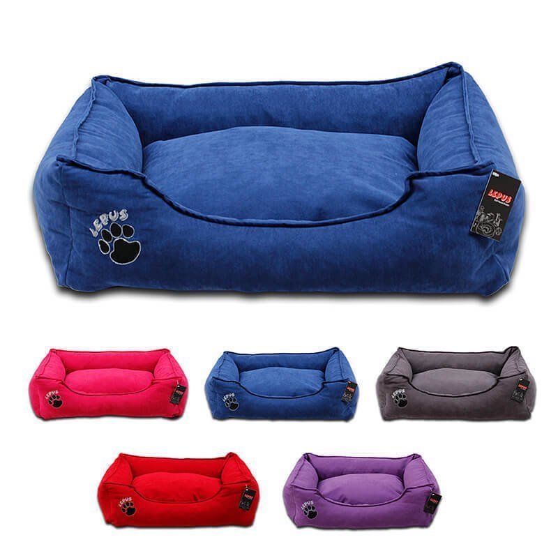 Lepus Soft Dokuma Kumaş Kedi ve Köpek Yatağı Medium 55x70x22h cm