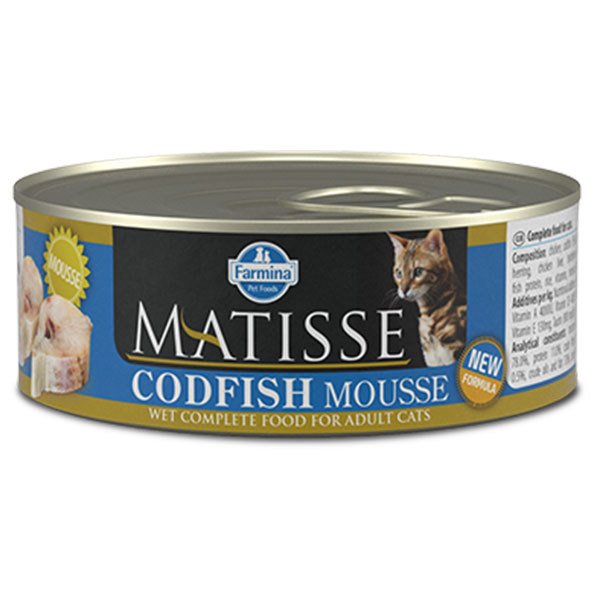 Matisse Morina Balığı Yetişkin Konserve Kedi Maması 85 Gr Yetişkin