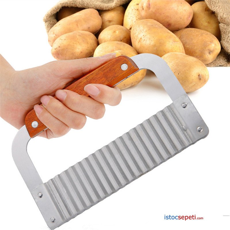 dalgali patates dilimleyici tirtikli patates dograma bicagi profesyonel patates dilimleme makinesi 0 00 tl