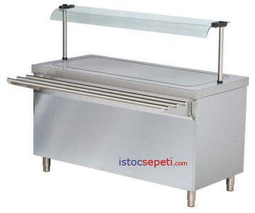 Acik Bufe Yemek Tezgahi Elektrikli Sicak Pleyt Alti Isitmali Dolapli Sicak Yemek Tezgahlari 11 133 33 Tl