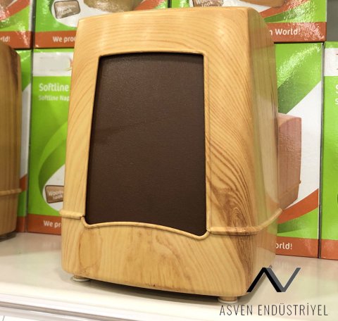 Ahsap Gorunumlu Pecetelik Dispenser Dikey 10 Adet Toptan Lokanta Peceteligi 199 00 Tl