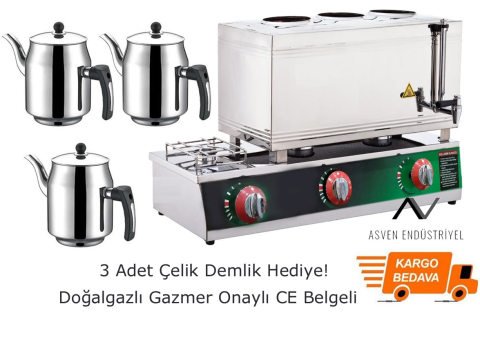 Dogalgazli Cay Kazanlari Dogal Gazli Cay Kazani Ce Belgeli Cay Kazani