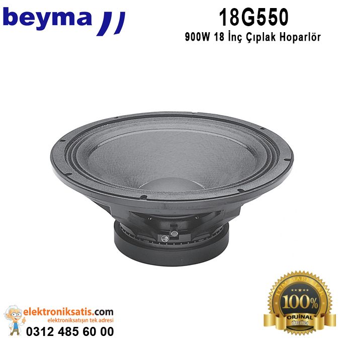 speaker beyma 18g550