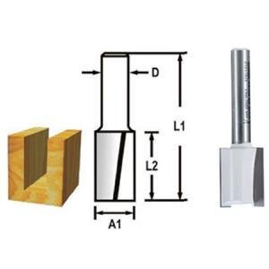 Makita D-47519 Dalma Düz Kanal Freze Bıçağı (Çift Bıçak) 6mm