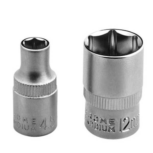 TROY 26150 1/4” Lokma (Ölçü 11,0mm-Çap 15,8mm-Uzunluk 25mm)