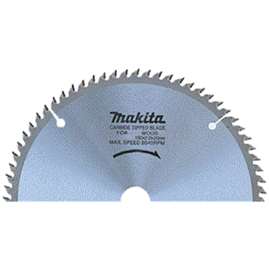 Makita A-83179 LH1200F, LH1201FL, LS1216/L, LS1219 için Elmas Daire Testere Bıçağı A305x25.4mm 40 Diş