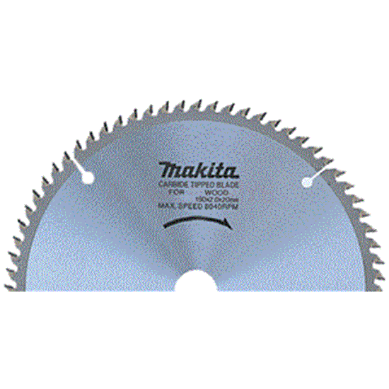 Makita A-83303 LH1200F LH1201FL LS1216/L LS1219 için Elmas Daire Testere Bıçağı A305x25.4mm 80 Diş