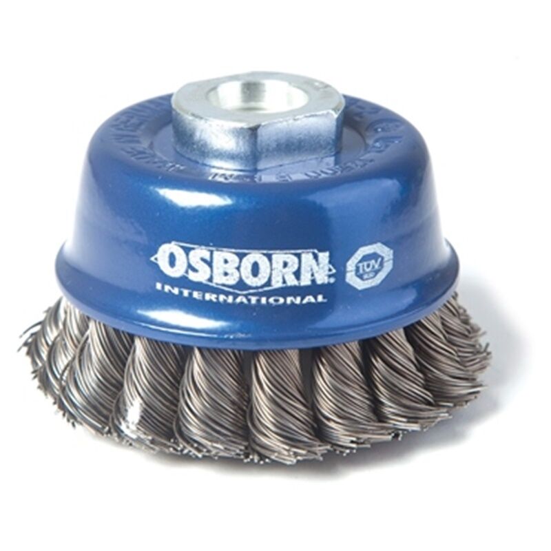 Osborn Pro (TAIFUN) 0002-608.151 M14 D65 Vidalı Çelik Çanak Fırça