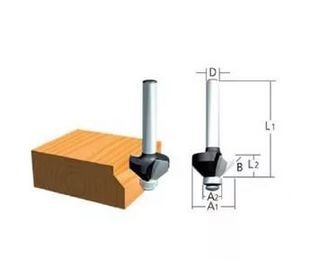 Makita D-09494 Rulmanlı Kenar Alma Bıçağı Freze Ucu