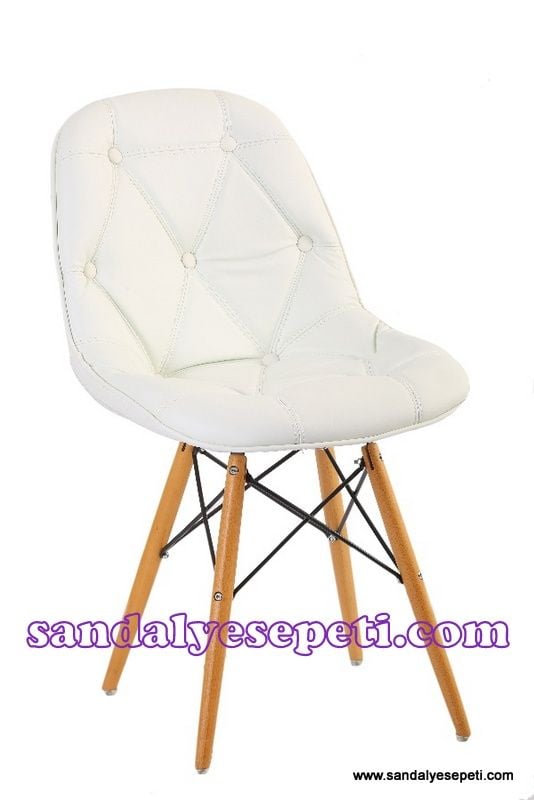 Eames Kapitoneli Sandalye Beyaz Sandalye Sepeti Eames Sandalyeler Acapulco Orgu Sandalyeler Ithal Eames Sandalye Urun Aciklama