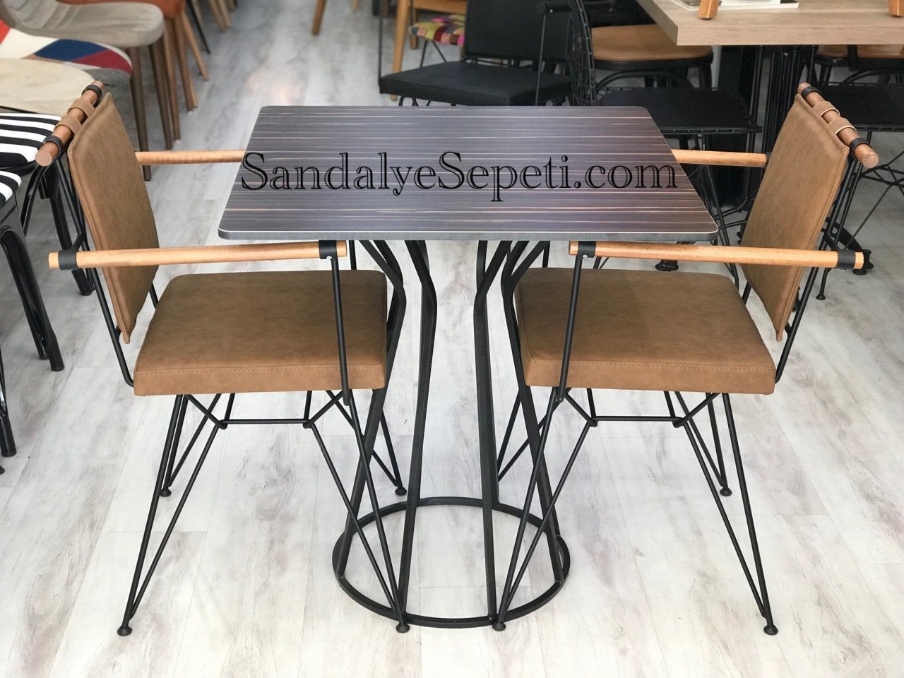 Cafe Masa Takımı 011 Sandalye Sepeti Cafe Masa