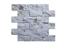 5x10 cm Myra Bej Fileli Patlatma Taş Kaplama