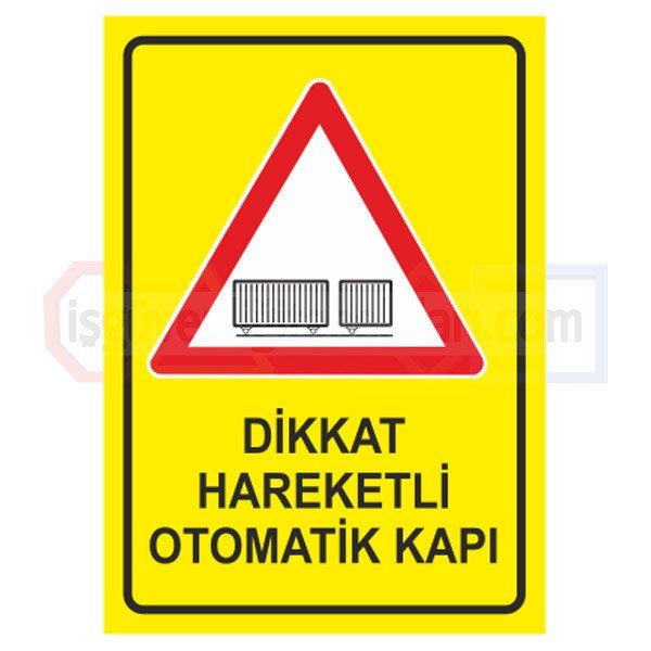 dikkat hareketli otomatik kapi