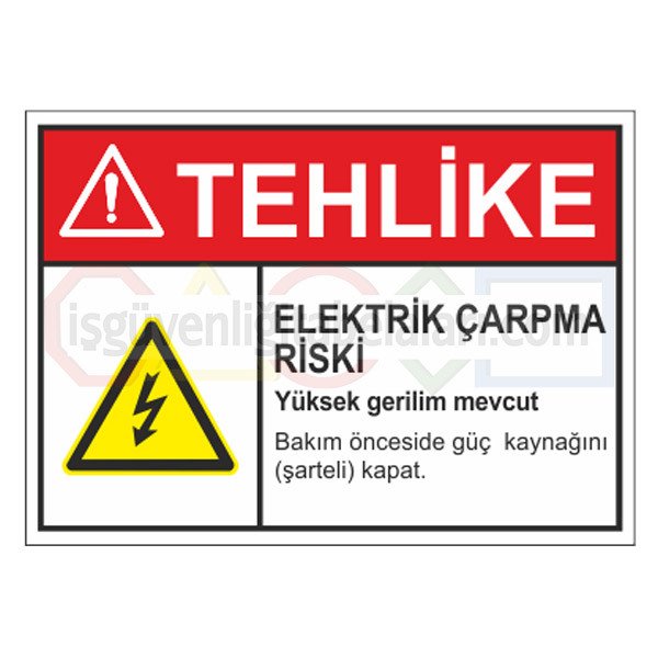 is guvenligi levhalari