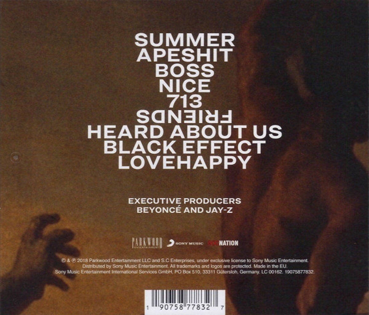 THE CARTERS ( BEYONCE&JAY-Z ) - EVERYTHING IS LOVE, CD