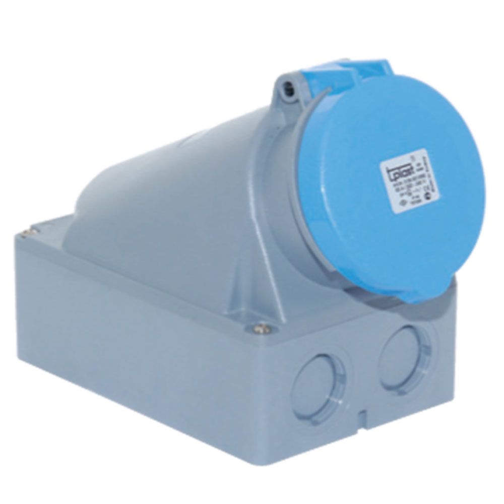 Tpelectric Cee Norm 3x63 A Monofaze Duvar Prizi