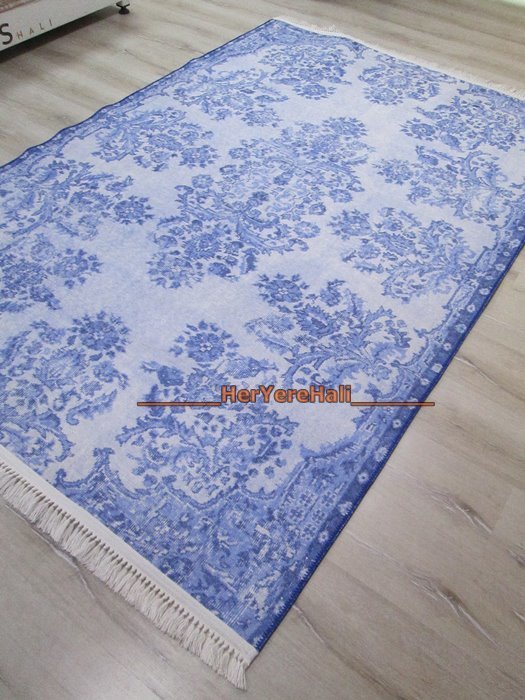 Saray Hali Heryerehali Saray Hali Madalyon Mdl03m 165x235cm Cift Tarafli Kilim