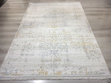 Saray Hali Heryerehali Saray Hali Amour Ar884ac Gri Hardal 120x180 Cm