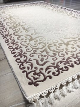 Saray Hali Heryerehali Saray Hali Tyro 12843n Murdum Lila 150x230 Cm Salon Halisi