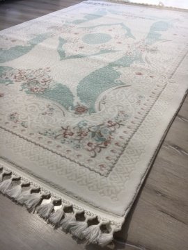 Safyun Hali Heryerehali Safyun Hali Liparis 2682turkuaz 150x233cm Sacakli Salon Halisi