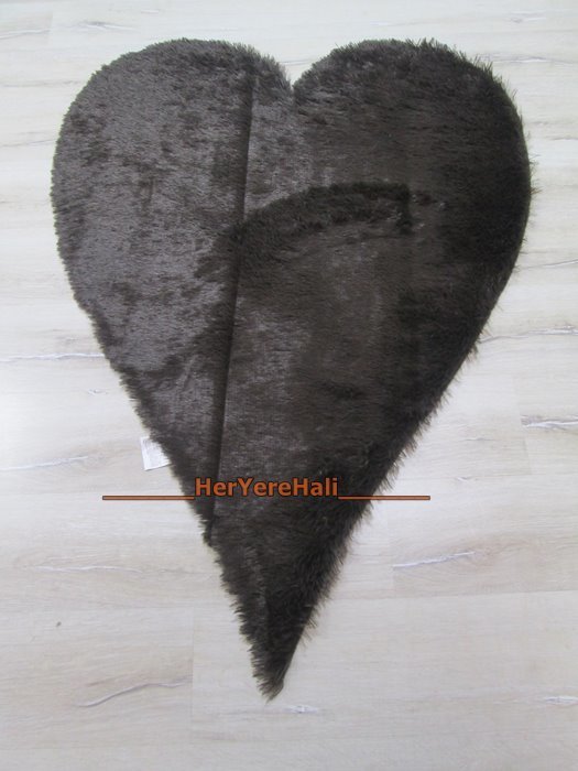 Doğuş Peluş Halı HerYereHalı Doğuş Tavşan Tüyü 140x200cm Kalp