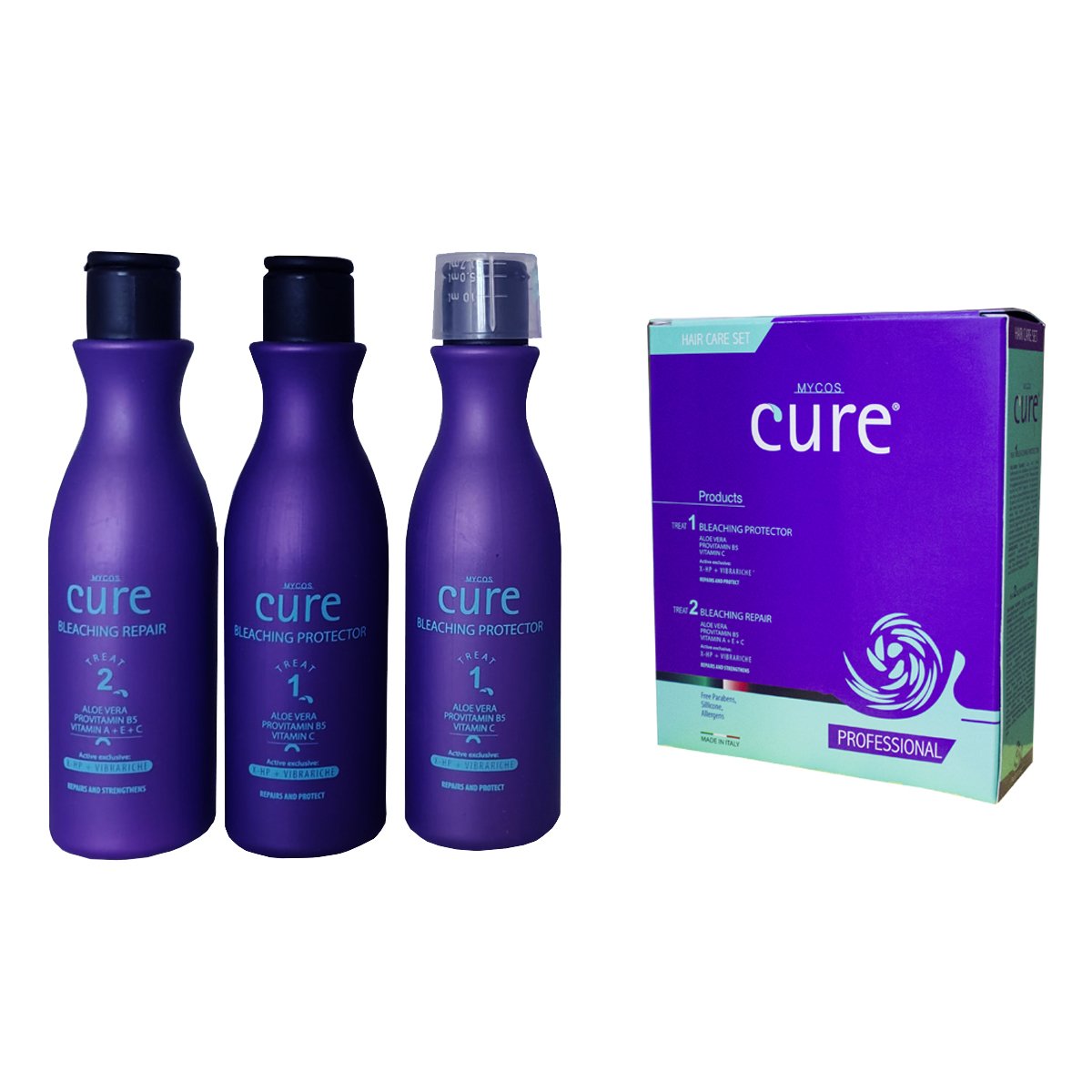 mycos cure hair care set sac acici