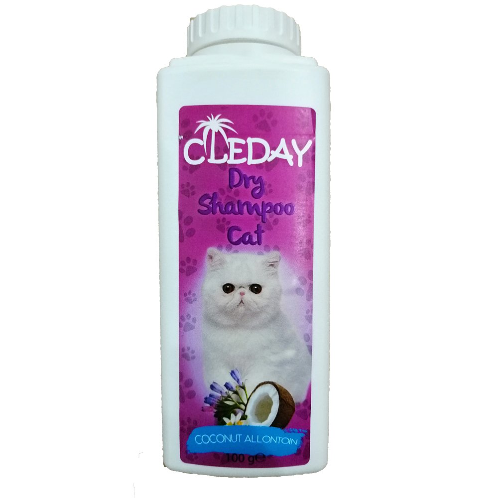 Cleday Hindistan Cevizli Kuru Kedi Şampuanı