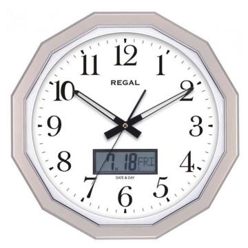 Regal 0225 Gw Dijital Takvimli 16gen Analog Duvar Saati Fiyatlari
