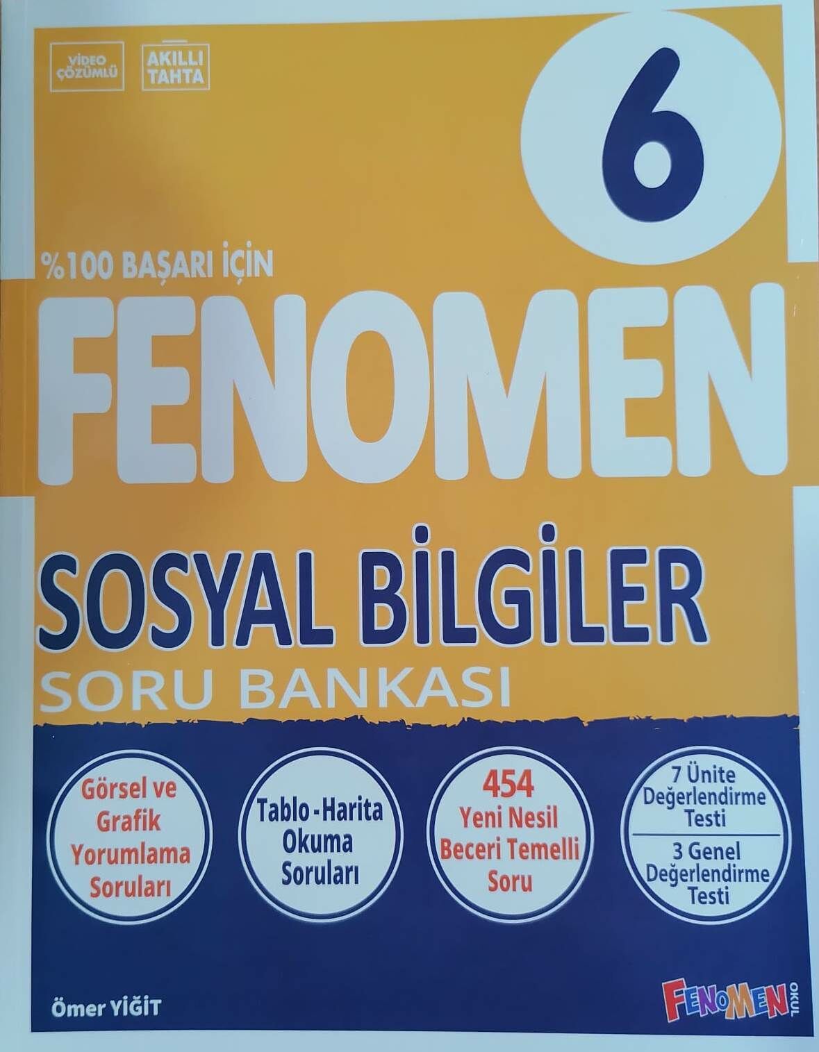 Fenomen 6.Sınıf Yeni Sosyal Bilgiler Soru Bankası