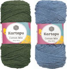 Kartopu Cotton Mix El Örgü İpi Pamuk Koton