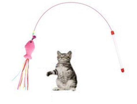 balik olta kedi oyuncagi 90 cm pet shop urunleri