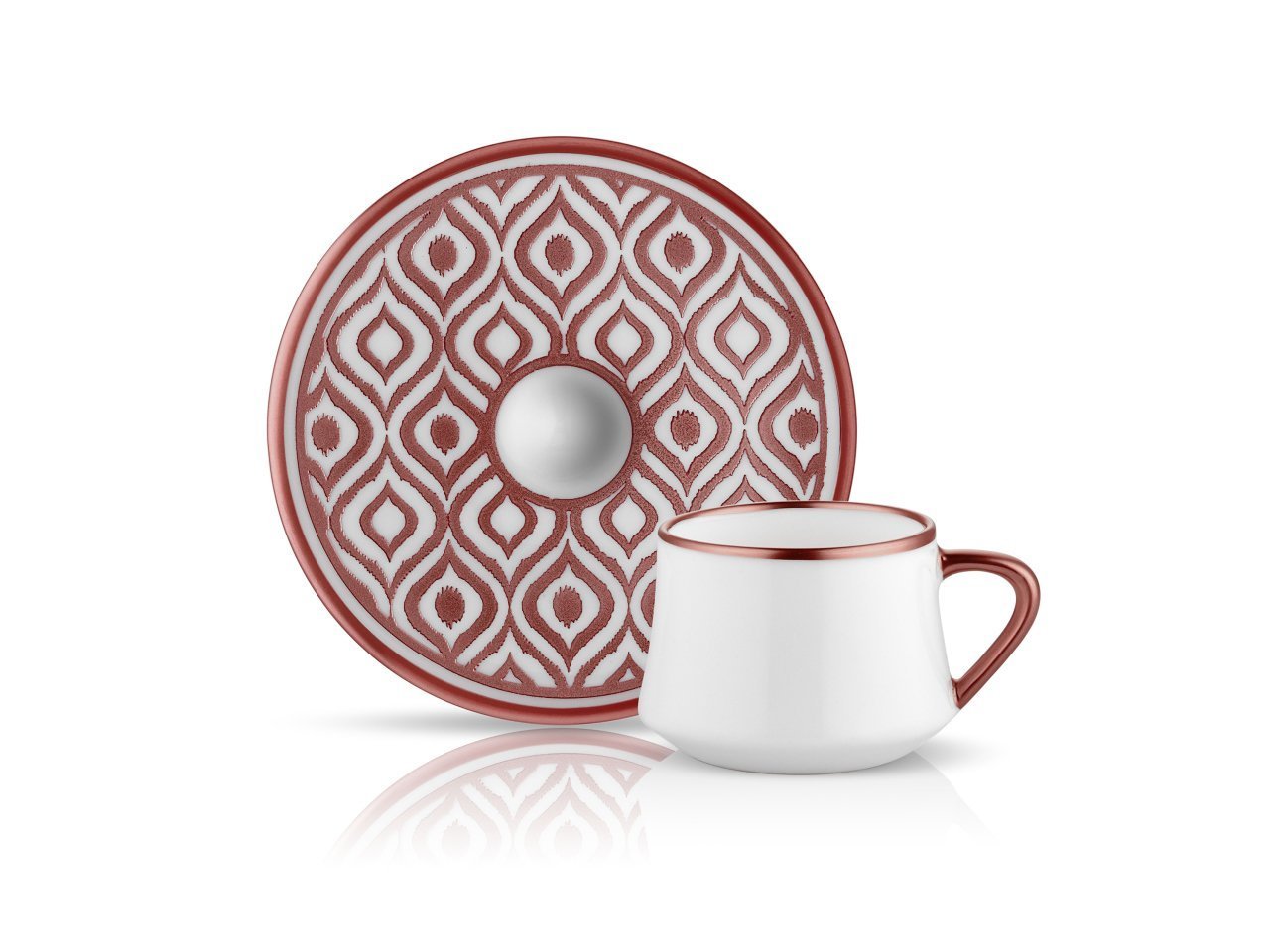 Koleksiyon Sufi Beyaz Mermer 6 Li Turk Kahvesi Fincani Fiyati