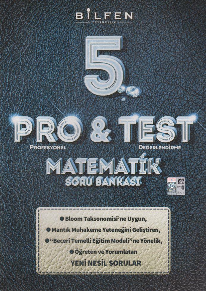 Bilfen 5.Sınıf Pro&Test Matematik Yeni Nesil Soru Bankası