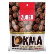 Lokma Kakao Çekirdeği Kaplı Çifte Kavrulmuş Fındık Ezmeli Meyve Topu (96 gr) - Züber