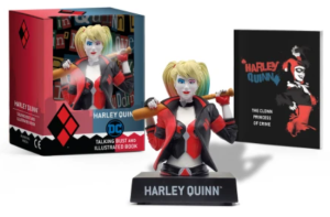 Harley Quinn Talking Figure and Illustrated Book